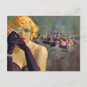 Femme Fatale ~ Postcard