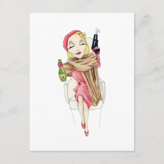 Femme Fatale Postcard