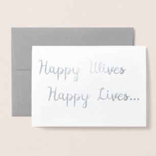 Femme heureuse, Carte de vie heureuse   Mariage le