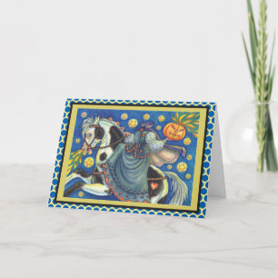 FEMME HORREUR SANS TÊTE ACCUEILLIR CARTE VERSE