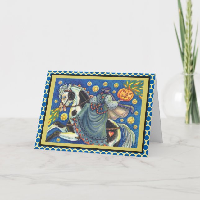 FEMME HORREUR SANS TÊTE ACCUEILLIR CARTE VERSE (Devant)