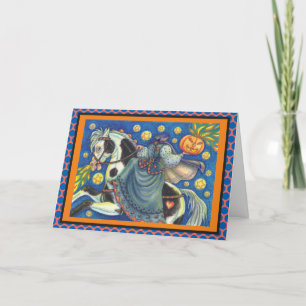 FEMME HORREUR SANS TÊTE ACCUEILLIR CARTE VERSE