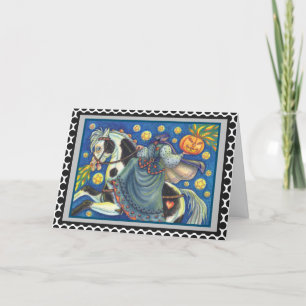 FEMME HORREUR SANS TÊTE ACCUEILLIR CARTE VERSE