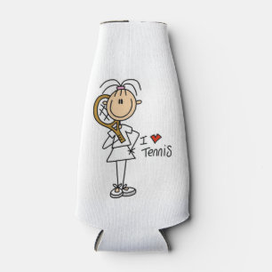 Femme I Love Tennis Glacière bouteille