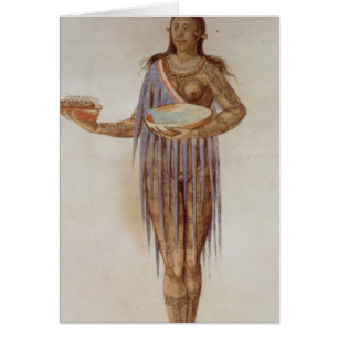 Femme indienne de la Floride