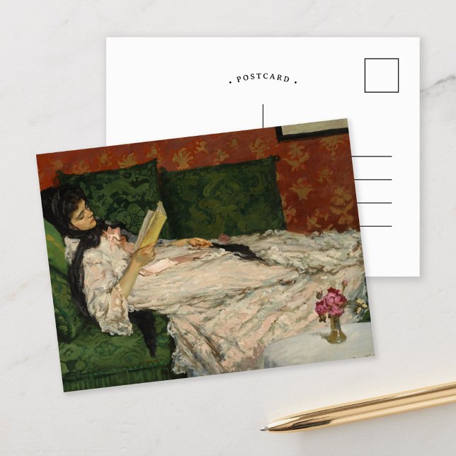 Femme Lisant | Rupert Bunny Postcard (Creator Uploaded)