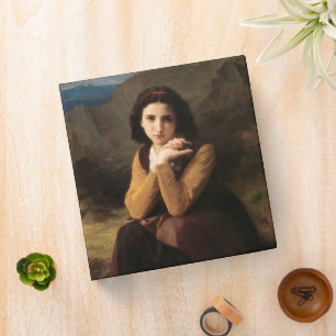 Femme Mignonne of Young Woman by Bouguereau Binder