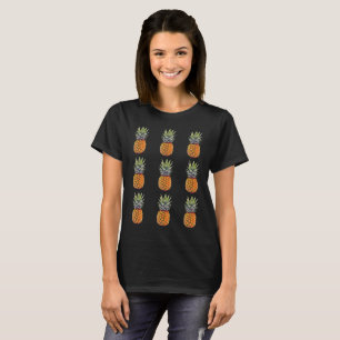 Femme Motif d'ananas, T-shirt ZSSG