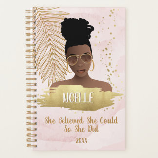 Femme Noire, Elle Croyait Qu'Elle Pouvait, Rose & 