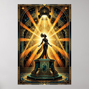 Femme réalisatrice Art déco Art cinématographique 