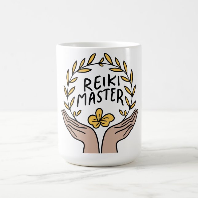Femme Reiki Master. Coffee Mug (Center)