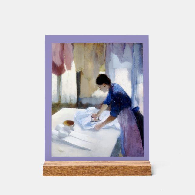 "Femme repassant" (Recto)