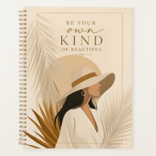 Femme Tropicale Mode Minimaliste Neutre
