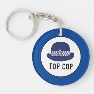 Femme UK Police Officier ou WPC Key Ring