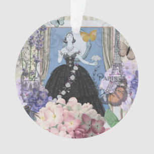 Femme victorienne Floral Fancy Gown