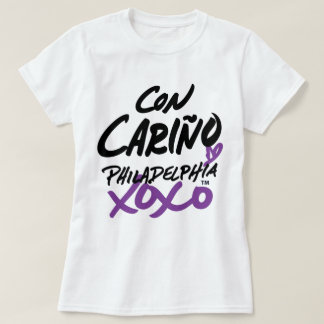 Femmes avec Love dans le T-shirt espagnol