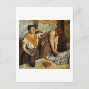 Femmes Carte postale à repasser