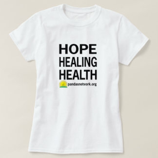 Femmes curatives de T-shirt de santé d'espoir