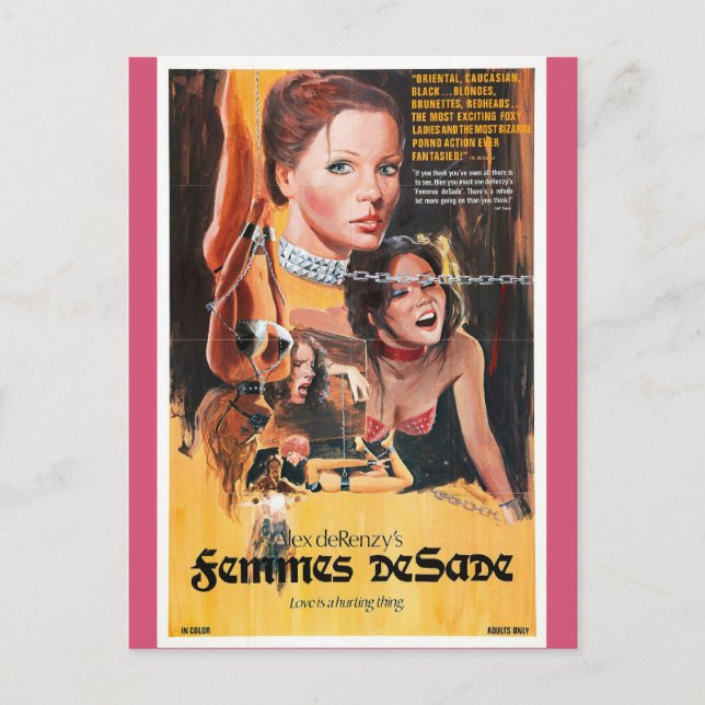 FEMMES DESADE POSTCARD (Front)