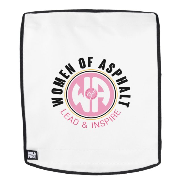 Femmes du sac à dos en asphalte (Devant amovible)