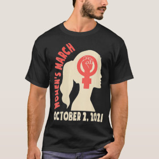 Femmes Femmes Mars 2021 Tshirt Octobre 2 Reproduir