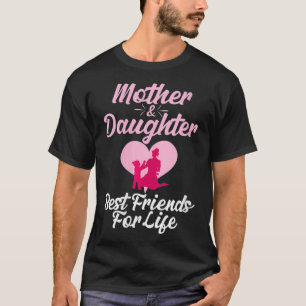 Femmes mignonnes Fête des mères Tshirt Maman et fi