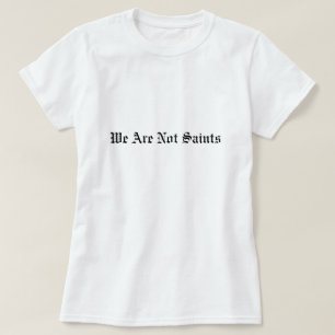 Femmes - nous ne sommes pas T-shirt de base de