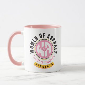 Femmes roses d'Asphalt Virginia Coffee Mug