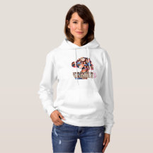 Femmes Sweat - shirt à capuche blanc