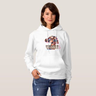 Femmes Sweat - shirt à capuche blanc