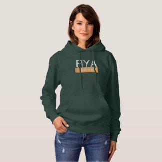 Femmes sweat - shirt à capuche Fiya verte