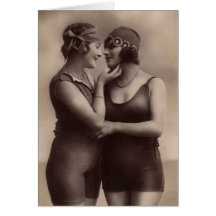 Femmes vintages dans l'amour