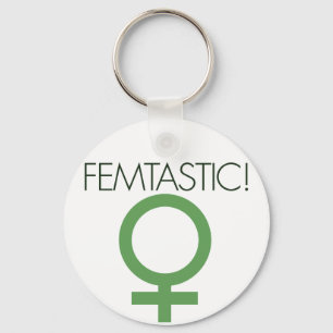 Femtastic Female symbol Keychain