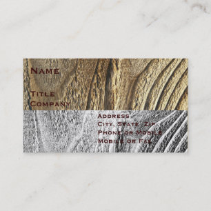 Fence Board Business Card