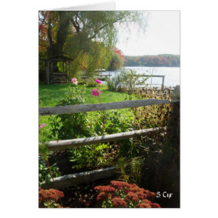 Fence, Flowers, Foliage, S Cyr