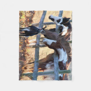 Fence Friends Fleece Blanket