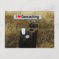 Fence Post Hide: Geocaching