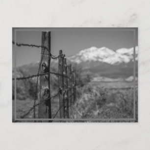 fence postcard
