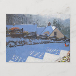 Fence Shadows 2009 Postcard