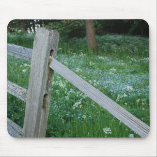 Fence to a Field Mouse Pad