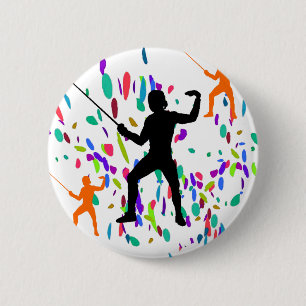 FENCING 2 INCH ROUND BUTTON