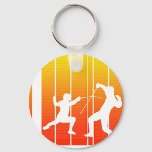 Fencing 2 keychain