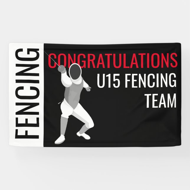 Fencing Banner (Horizontal)