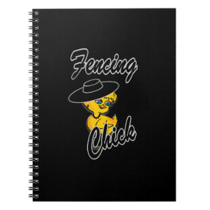 Fencing Chick #4 Notebook