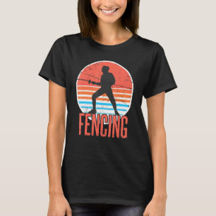 Fencing Fencers Sport Swordplay Athletes T-Shirt