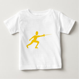 Fencing Figure - Amber Baby T-Shirt