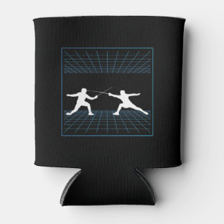 Fencing Game gamer fencer sport fencing Can Cooler