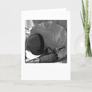 Fencing Gear Card