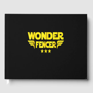 Fencing Gift | I Always Win All Match Guest Book