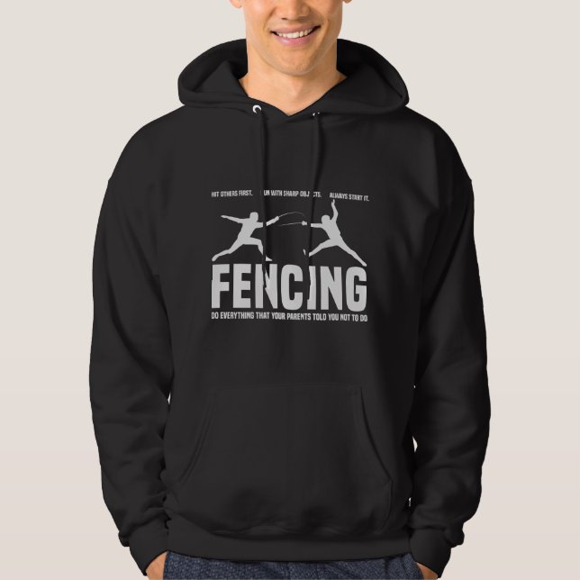 Fencing Hoodie (Front)